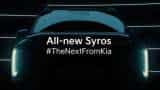 Kia releases teaser of its upcoming car, Syros; watch 