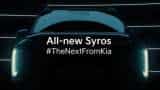 Kia releases teaser of its upcoming car, Syros; watch Kia releases teaser of its upcoming car, Syros; watch