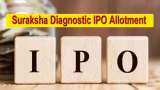 Suraksha Diagnostic IPO allotment: How to check status online on BSE, Kfin Tech - Check Details