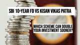 SBI 10-Year FD vs KVP: Which scheme can double your Rs 7 lakh investment sooner?