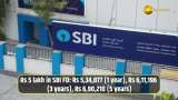 Top FD Rates: SBI, PNB, Canara &amp; More for Rs 5 Lakh Investment