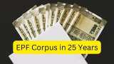 EPF Corpus Calculator: How much retirement fund can you generate with Rs 6,000, Rs 10,000, Rs 12,000 monthly contributions for 25 years?