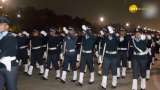 Defence Personnel Rehearse for 76th Republic Day Parade at Kartavya Path