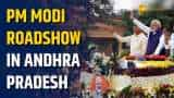 PM Modi Holds Roadshow in Visakhapatnam