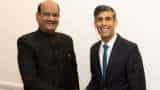 Om Birla meets former UK Prime Minister Rishi Sunak; promotes India-UK ties, Mahatma Gandhi's legacy