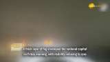 Dense fog engulfs Delhi as AQI stands at 400, falling in &#039;severe&#039; category