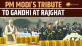 PM Modi Honors Gandhi at Rajghatt