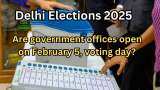 Delhi Elections 2025: Are government offices open on February 5, voting day? Check details