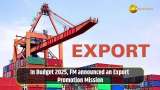 Government Introduces Schemes Under Export Promotion Mission