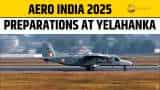 Aero India 2025 Preparations Underway in Bengaluru Aero India 2025 Preparations Underway in Bengaluru