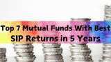 Top 7 Mutual Funds With up to 35.1% SIP Returns in 5 Years: Rs 15,000 monthly SIP investment in No 1 scheme has turned into Rs 21,17,159; read details