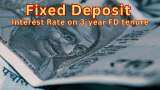 FD Rates For Rs 1 Lakh Investment: Compare SBI, PNB, HDFC, ICICI, and Post Office 3-year fixed deposit returns