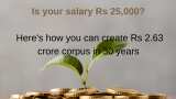  Step-up SIP for retirement planning: Is your salary Rs 25,000? Here&#039;s how you can generate Rs 2.63 crore corpus in 30 years