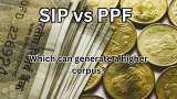 SIP vs PPF: Rs 1,10,000/year investment for 30 years; which can build a higher retirement corpus