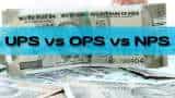 UPS vs NPS vs OPS: Last-drawn basic pay Rs 1,10,000, pensionable service 28 years; which scheme may help you get highest pension? UPS vs NPS vs OPS: Last-drawn basic pay Rs 1,10,000, pensionable service 28 years; which scheme may help you get highest pension?