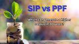 SIP vs PPF for Rs 1,45,000/year investment: Which can create higher corpus in 30 years?