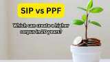 SIP vs PPF for Rs 1,40,000/year investment: Which can create a higher corpus in 20 years?