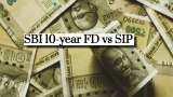 SBI 10-year FD vs SIP: What will be your return on Rs 9,50,000 investment in 10 years 