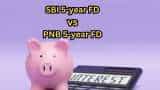 SBI 5-year FD vs PNB 5-year FD: What will general and senior citizens get on Rs 3 lakh, Rs 7 lakh, and Rs 10 lakh investments?