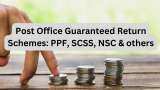 Post Office Guaranteed Return Schemes: PPF, SCSS, NSC, and 5 other financial schemes that provide up to 8.2% interest rates 