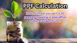 PPF Calculation: How much will you earn in 20 years by investing Rs 3,000, Rs 7,000, and Rs 11,000 monthly in post office Public Provident Fund?