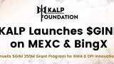 KALP launches $GINI on MEXC &amp;BingX, unveils $GINI 250M grant program for RWA &amp; DPI innovation