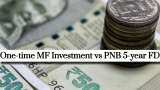 One-time MF Investment vs PNB 5-year FD: What will be your return on investment of Rs 2,50,000 in 5 years?