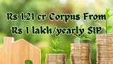 Power of Long-term Investment: How Rs 1,00,000 yearly SIP investment for just 5 years can create Rs 1,21,00,000 corpus by retirement