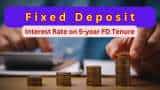 Fixed Deposit Rates for Rs 9 Lakh One-Time Investment: Compare SBI, HDFC Bank, ICICI Bank, PNB & Post Office 5-year FD returns Fixed Deposit Rates for Rs 9 Lakh One-Time Investment: Compare SBI, HDFC Bank, ICICI Bank, PNB & Post Office 5-year FD returns