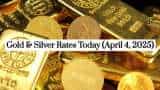 Gold and Silver Rates Today (April 4, 2025): Gold slips below Rs 90,000; Silver dips to Rs 94,100 amid global market volatility Gold and Silver Rates Today (April 4, 2025): Gold slips below Rs 90,000; Silver dips to Rs 94,100 amid global market volatility