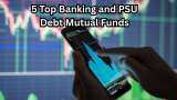 Top 5 Banking and PSU Debt Mutual Funds With Highest Returns in 5 Years: Rs 12,000 monthly investment in No. 1 scheme has grown to Rs 8.76 lakh