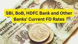 SBI, BoB, HDFC Bank and Other Banks&#039; Current FD Rates: Check maturity amount calculations of Rs 4,00,000 investment in 1-year, 3-year, 5-year FD tenures