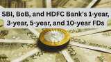 Senior Citizen Latest FD Rates: What is the maturity amount for a Rs 1,00,000 investment in SBI, BoB, and HDFC Bank&#039;s 1-year, 3-year, 5-year, and 10-year FDs? Know from calculations