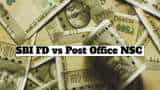 SBI FD vs Post Office NSC: Which investment option gives higher returns on Rs 4,00,000, Rs 8,00,000 &amp; Rs 12,00,000 in 5 years?