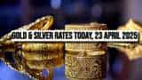 Gold & Silver Rates Today, 23 April 2025: Gold dips 1.52% to Rs 96,500, silver slides 0.29% to Rs 95,699 Gold & Silver Rates Today, 23 April 2025: Gold dips 1.52% to Rs 96,500, silver slides 0.29% to Rs 95,699