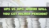 UPS vs OPS Pension Calculations: Where will you get higher pension on Rs 1,07,000 last-drawn average basic pay, 33 years of service? UPS vs OPS Pension Calculations: Where will you get higher pension on Rs 1,07,000 last-drawn average basic pay, 33 years of service?