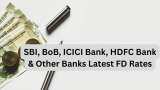 SBI, BoB, Canara Bank &amp; Other Banks Latest FD Rates: Know your maturity amount on Rs 3 lakh investment in 1-year, 3-year, 5-year FD schemes