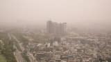 Dust storm from North Pakistan advecting toward Delhi-NCR: IMD Dust storm from North Pakistan advecting toward Delhi-NCR: IMD