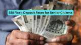 SBI Senior Citizens FD Rates: What will you get on Rs 10 lakh investment in State Bank of India 1-10 year fixed deposits?