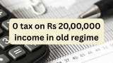 How to pay 0 tax on Rs 20,00,000 income in old regime? Check calculations inside