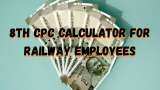 8th Pay Commission Salary Estimates for Railway Employees: Projected revised pay for TTE, Clerk, JE, Station Master at 2.08 and 2.57 fitment factors