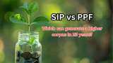 SIP vs PPF with Rs 1,45,000/year investment: Which can generate a higher corpus in 25 years?