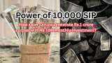 Power of 10,000 SIP: How soon can you generate Rs 1 crore corpus with Rs 10,000 monthly investment?