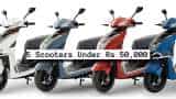 Smart, Stylish &amp; Budget-Friendly: 5 scooters under Rs 50,000 for college and office commutes