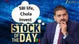 Anil Singhvi Stock of the Day SBI life Chola Invest Zee Business