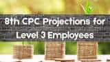 8th CPC Fitment Factor Impact: Earning Rs 23,100 or Rs 40,600? See 8th CPC salary estimates for Level 3 employees at 1.92-2.86 fitment factors 8th CPC Fitment Factor Impact: Earning Rs 23,100 or Rs 40,600? See 8th CPC salary estimates for Level 3 employees at 1.92-2.86 fitment factors