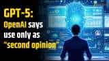 OpenAI warns ChatGPT users to treat GPT-5 as “second opinion” OpenAI warns ChatGPT users to treat GPT-5 as “second opinion”