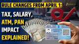 New Financial Year Brings Major Changes in PAN, Salary, Tax and Daily Expenses