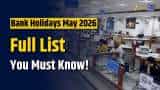 Bank holidays May 2026: Banks shut up to 12 days; check key closure dates