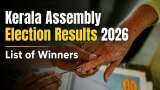 Kerala Election 2026 Winner List: Decade-long LDF rule ends as UDF sweeps—Vijayan retains Dharmadam